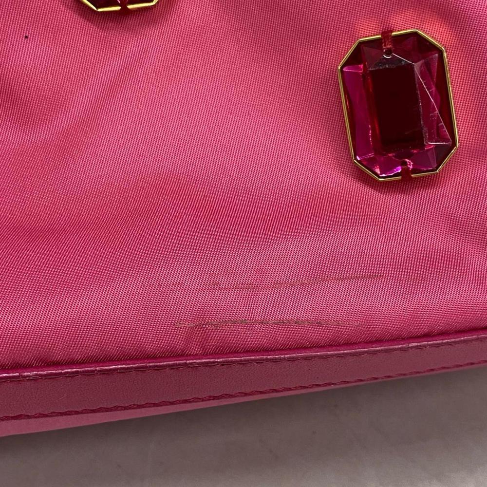 Prada tote bag nylon pink ladies - Picture 9 of 12